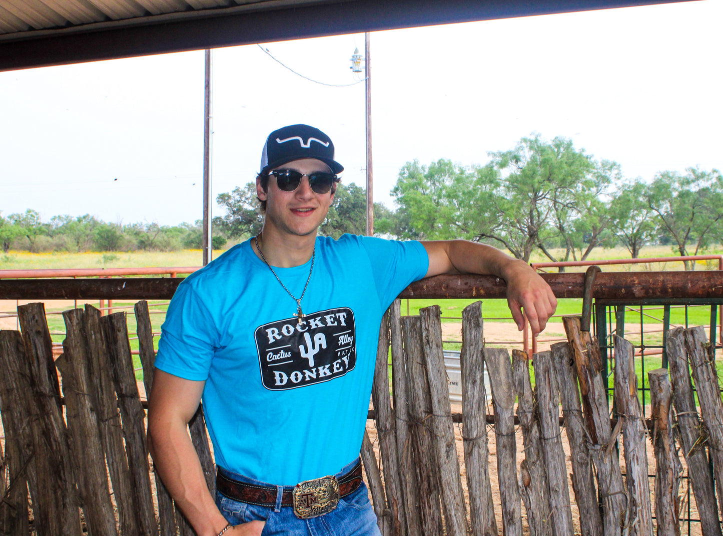 Cactus Alley Rocket Donkey tee