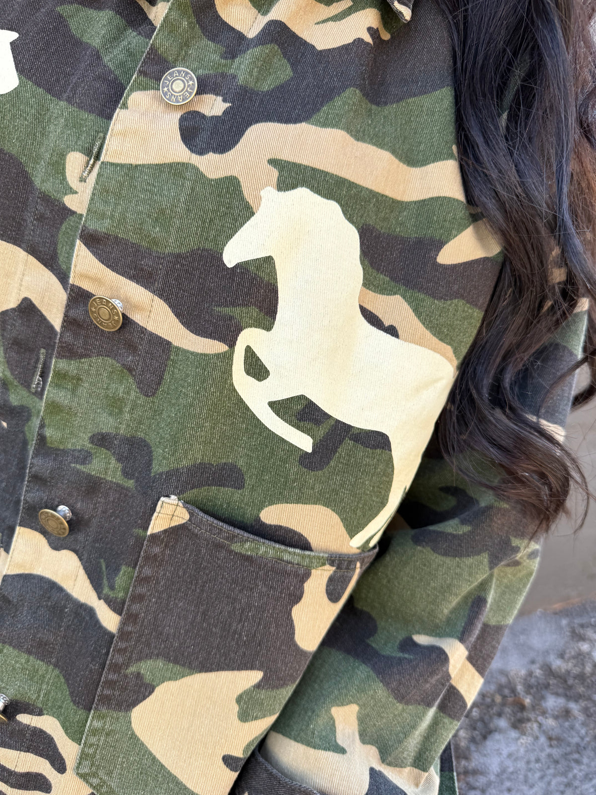 Wild Horses Camo Jacket