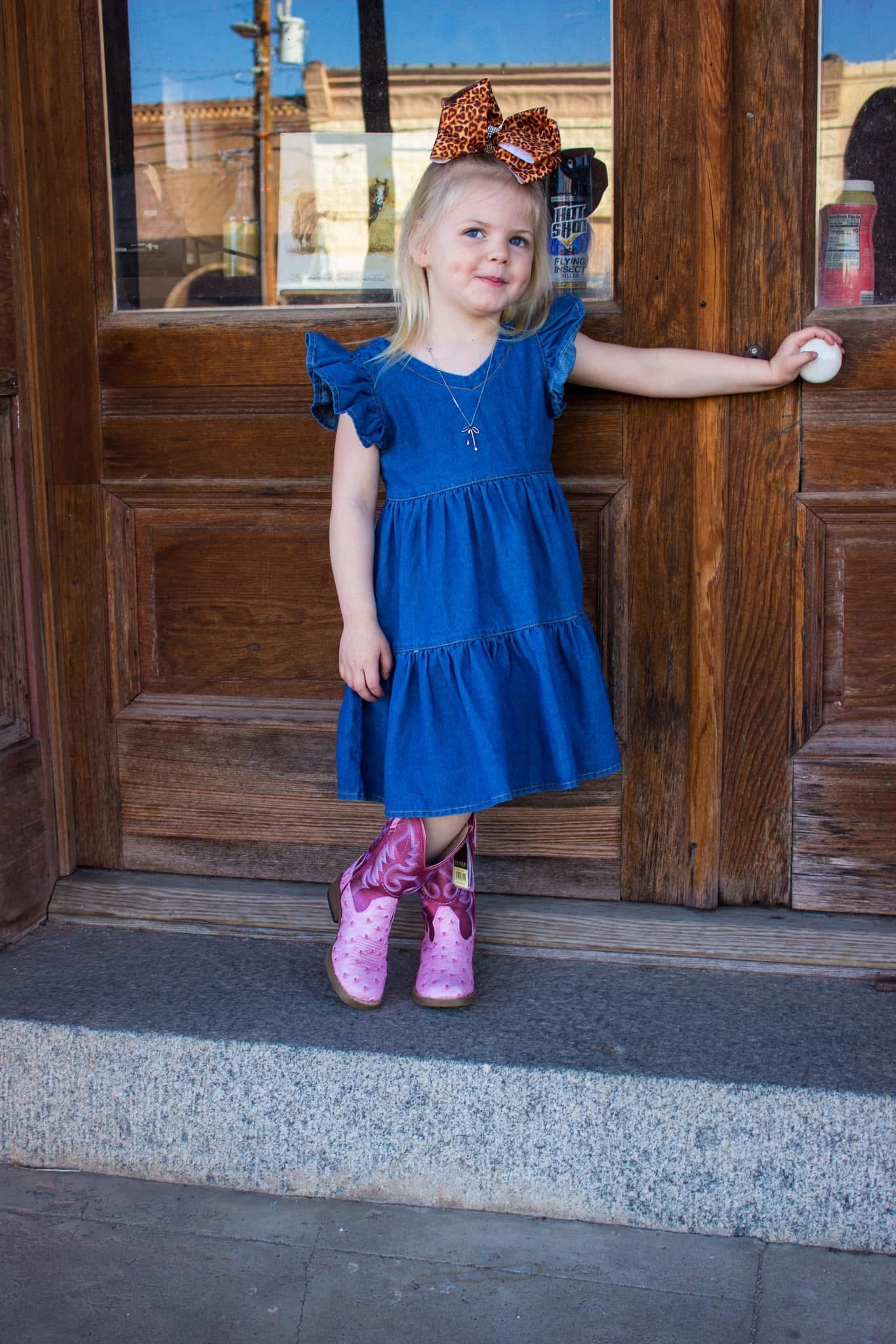 Shea Baby denim Dress