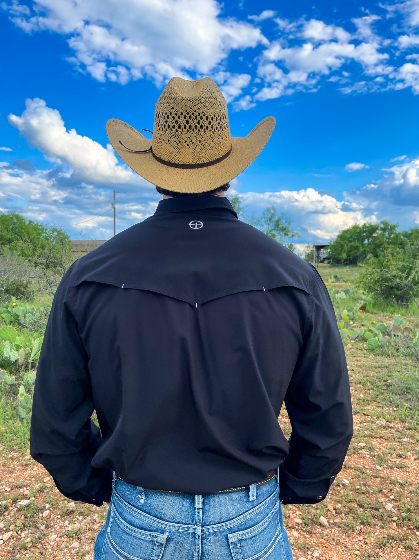 San Jac Outdoors Black L/S