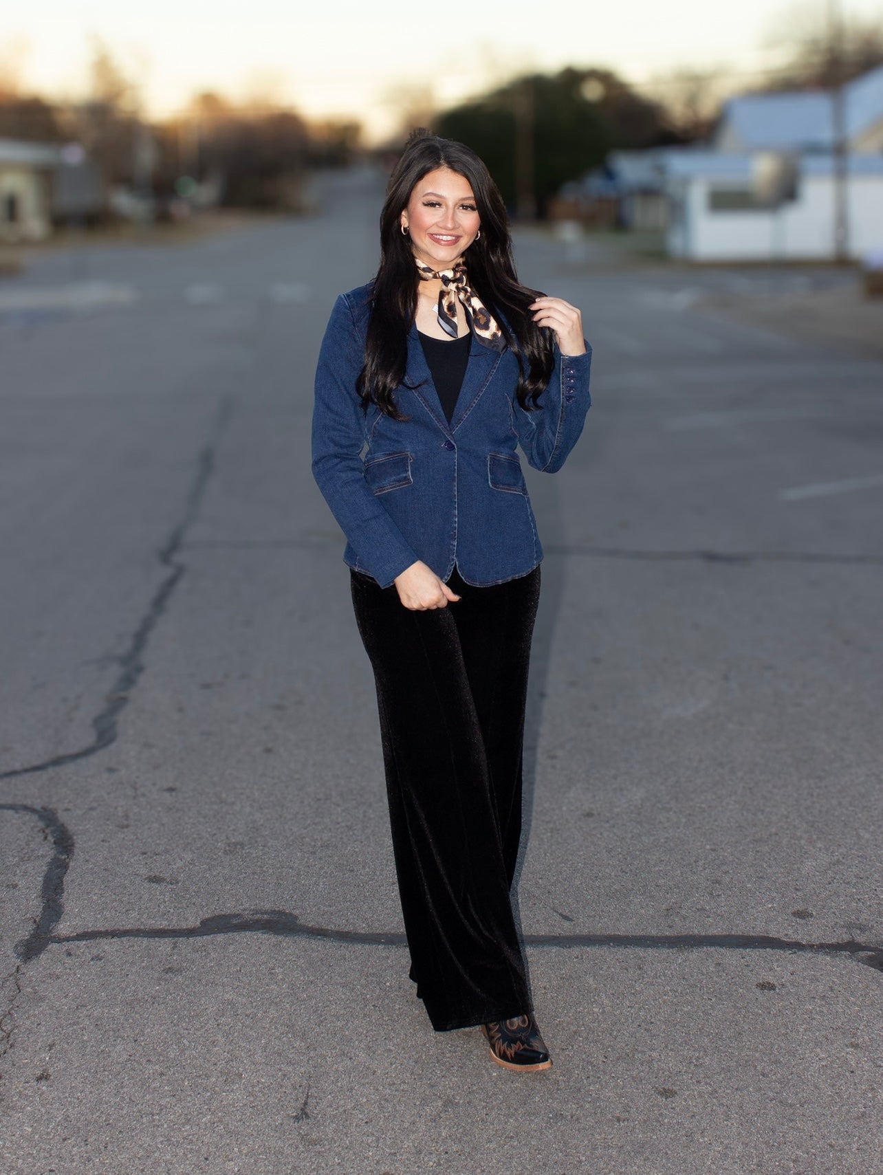 Denim Blazer