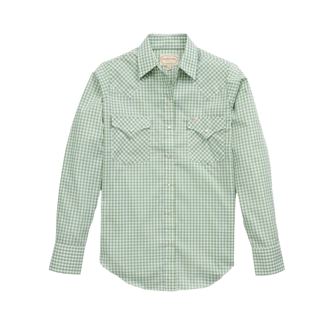 Ely ladies LS Snap Shirt