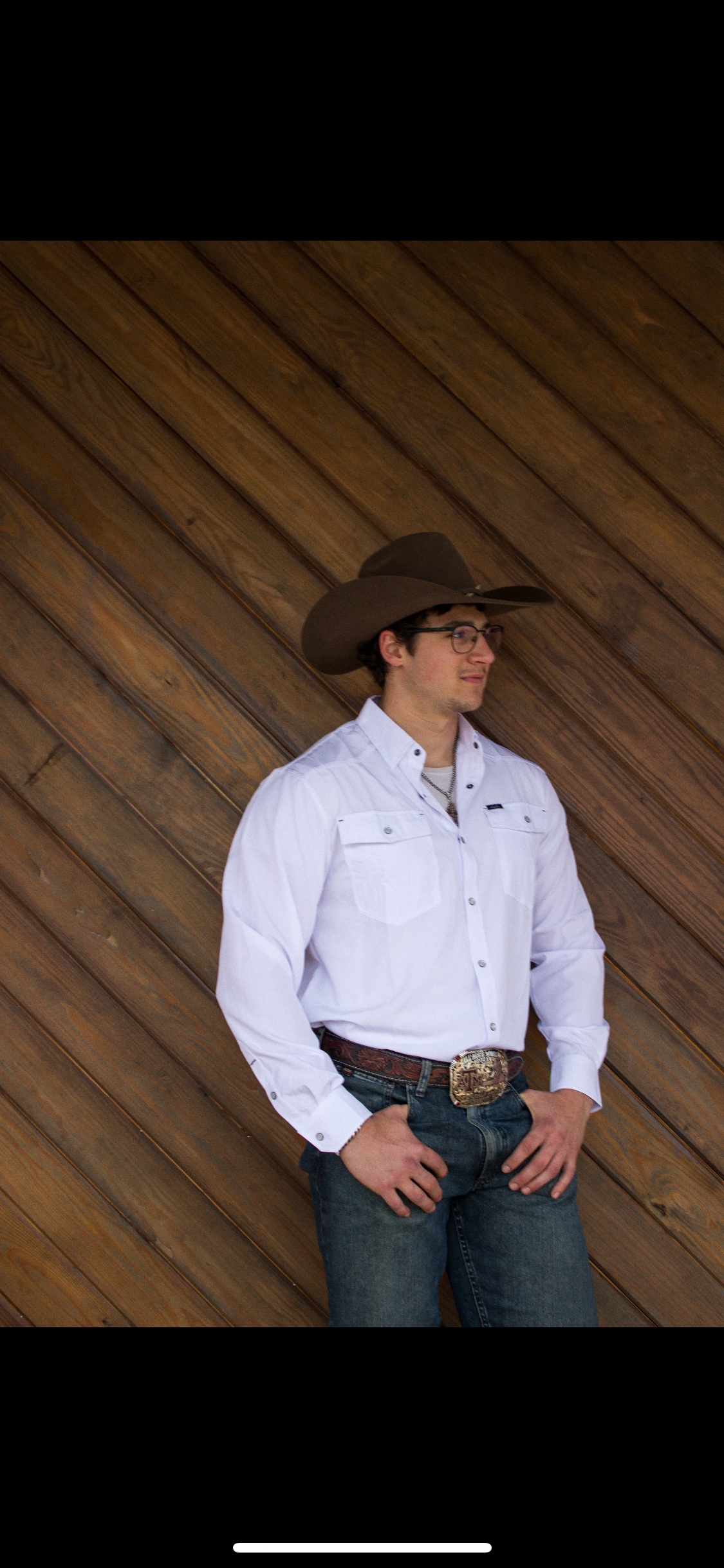 San Jac Outdoors White L/S