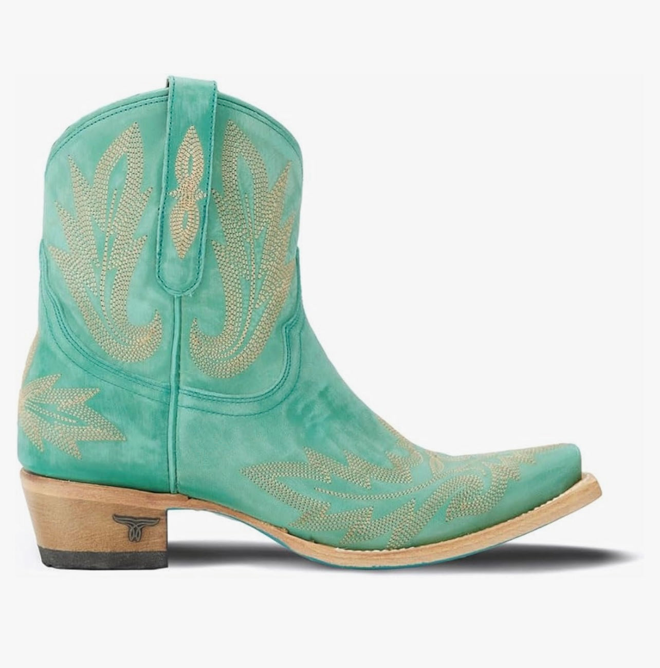 Lane Lexington Taos turquoise booties