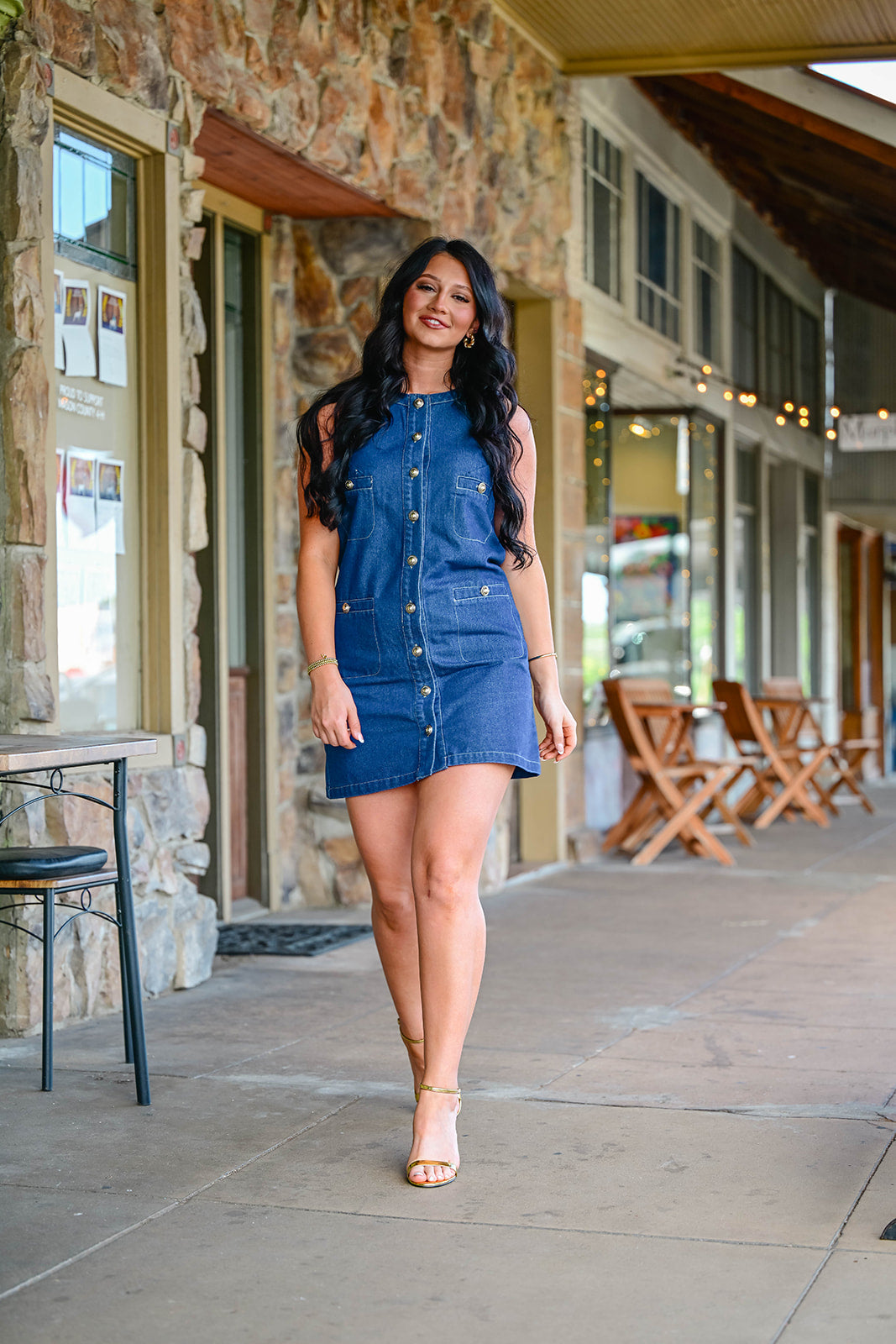 Fancy Denim Dress