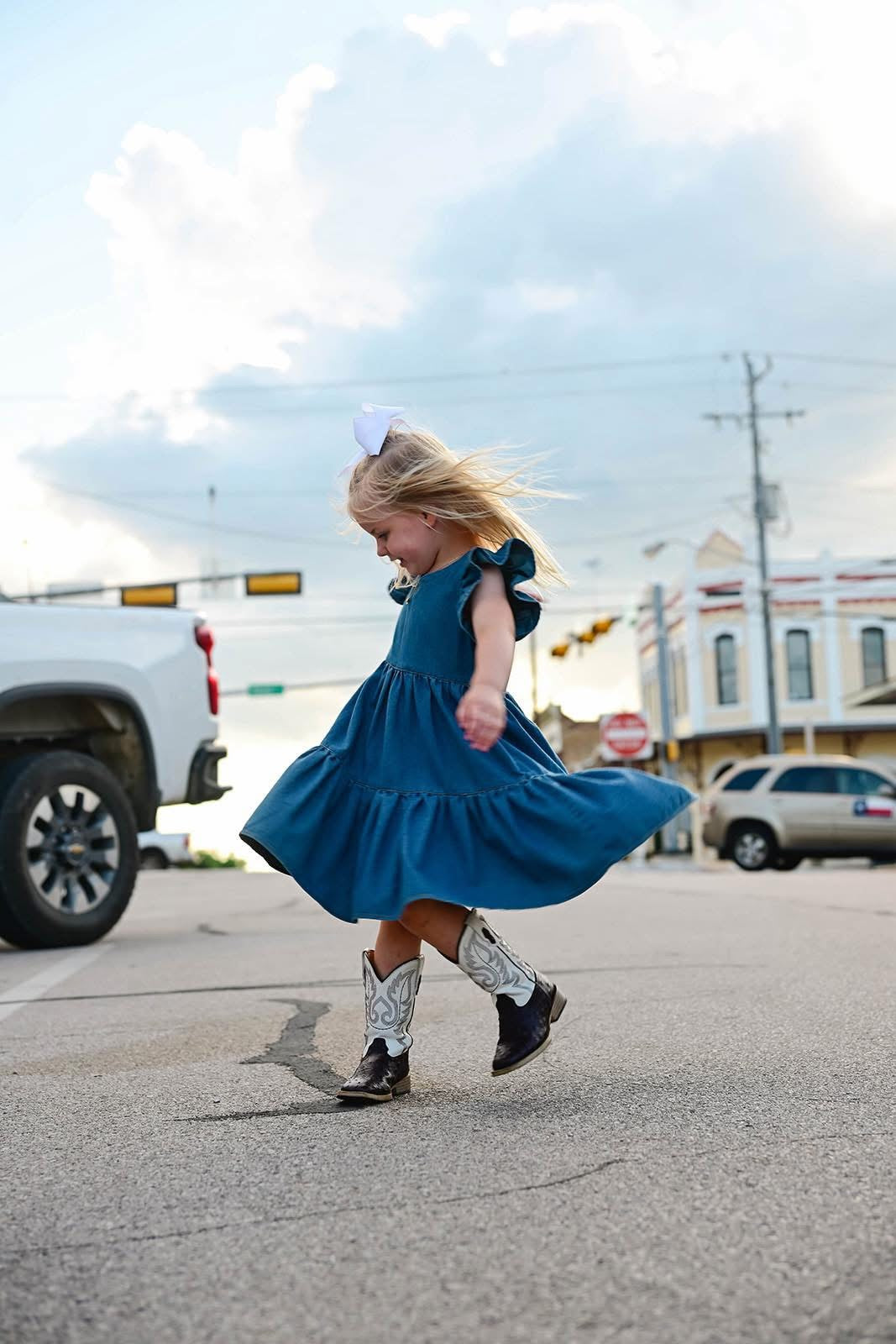 Shea Baby denim Dress