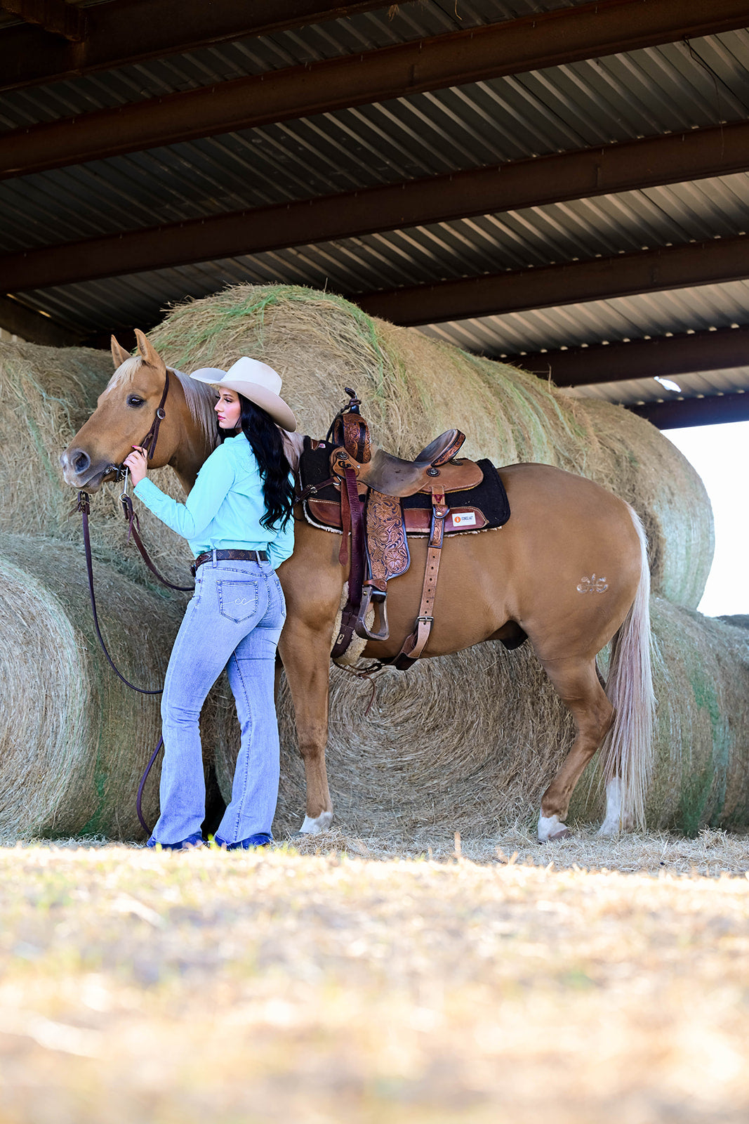 Roper ladies button down