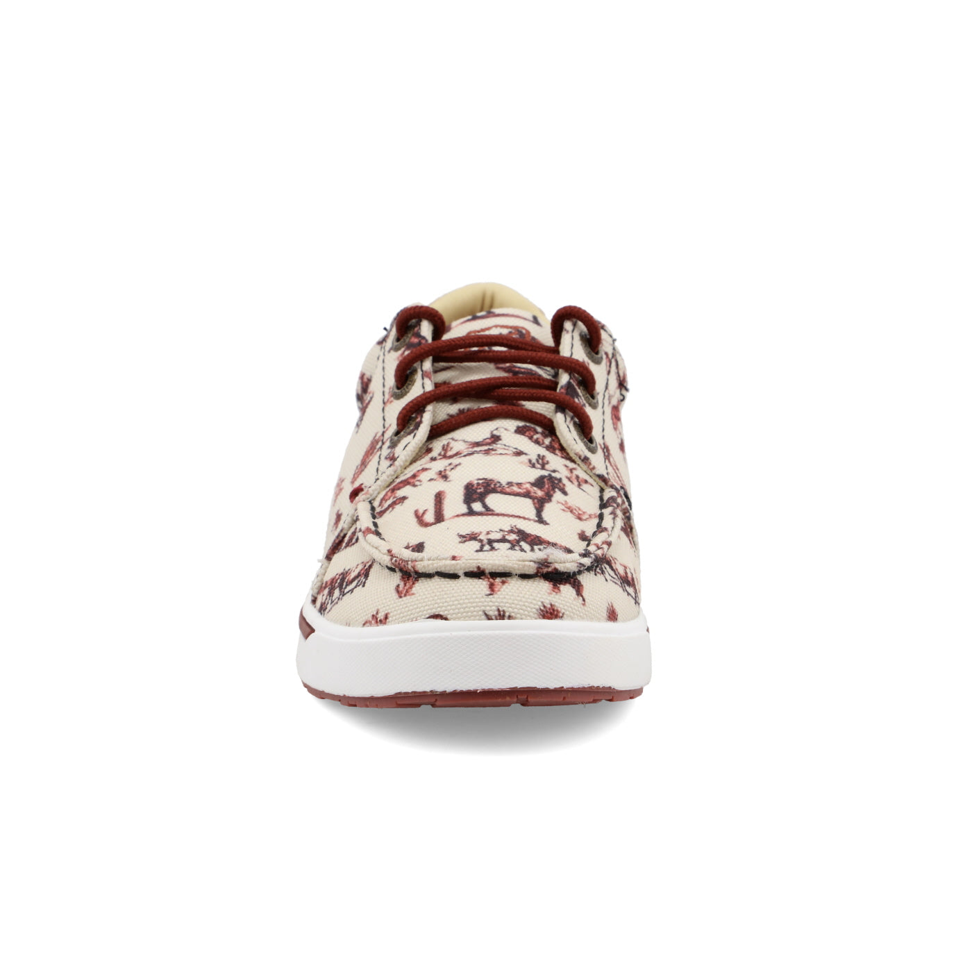Kicks - Maroon & Ivory