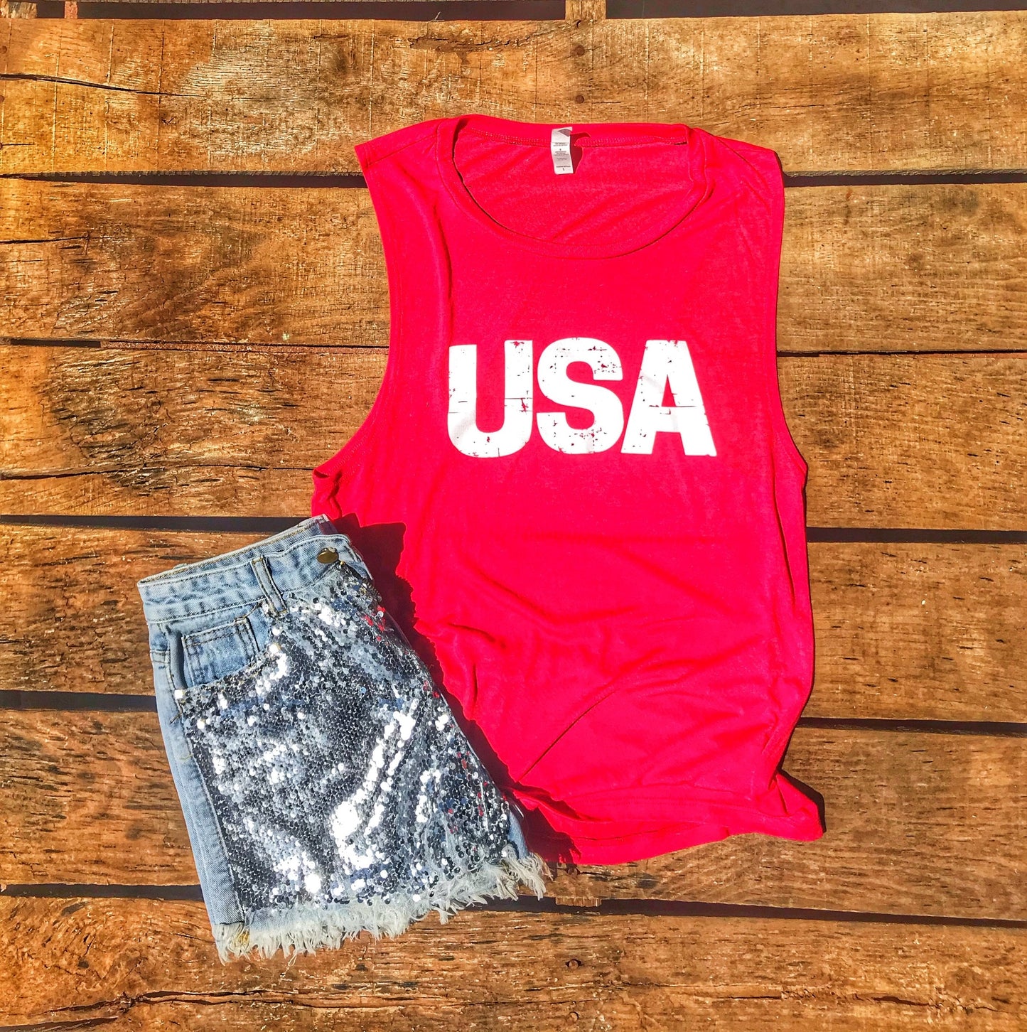 USA tank top