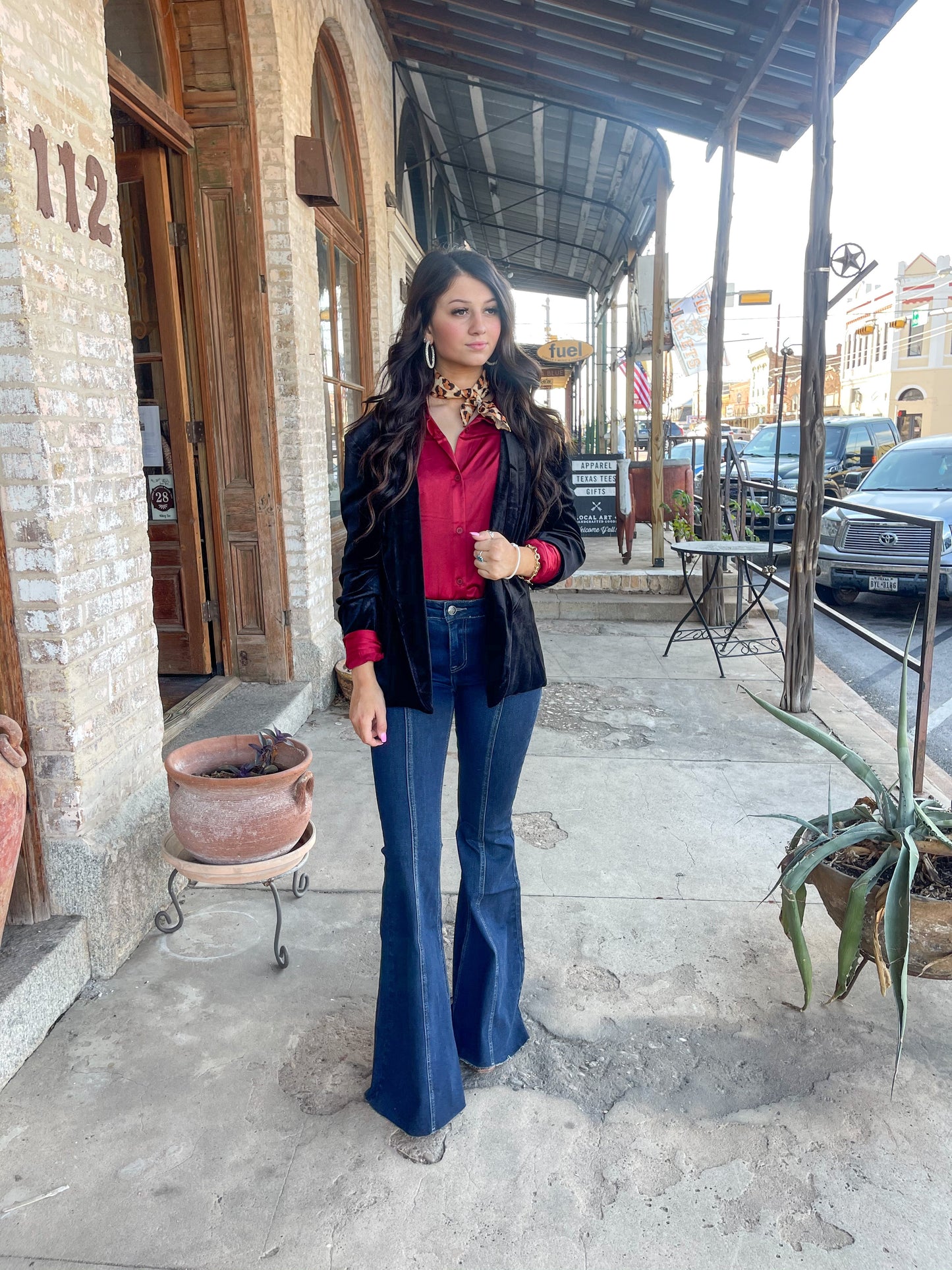 Rock n Roll denim bell bottoms