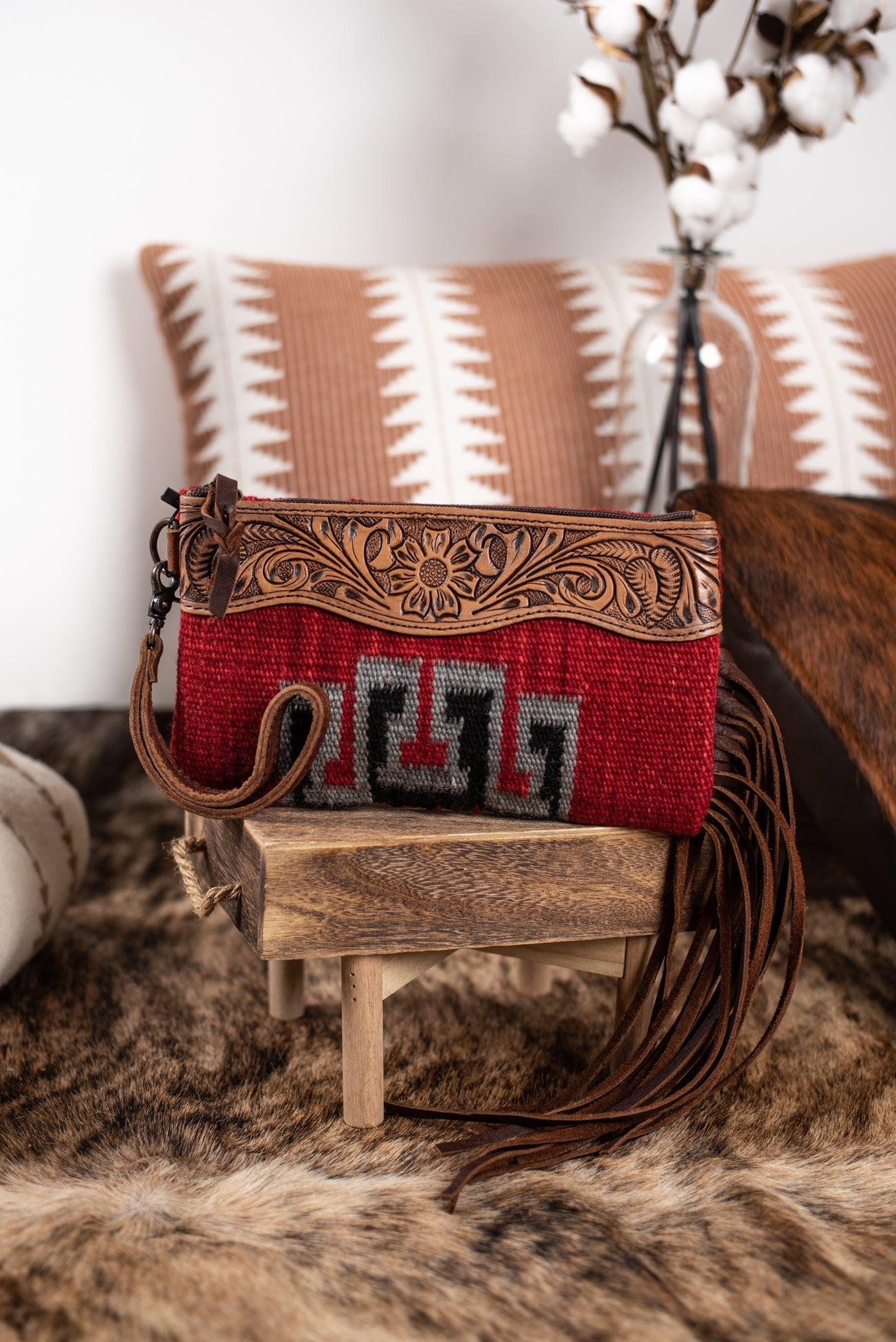 The Gunsmoke Wristlet - Red Raider