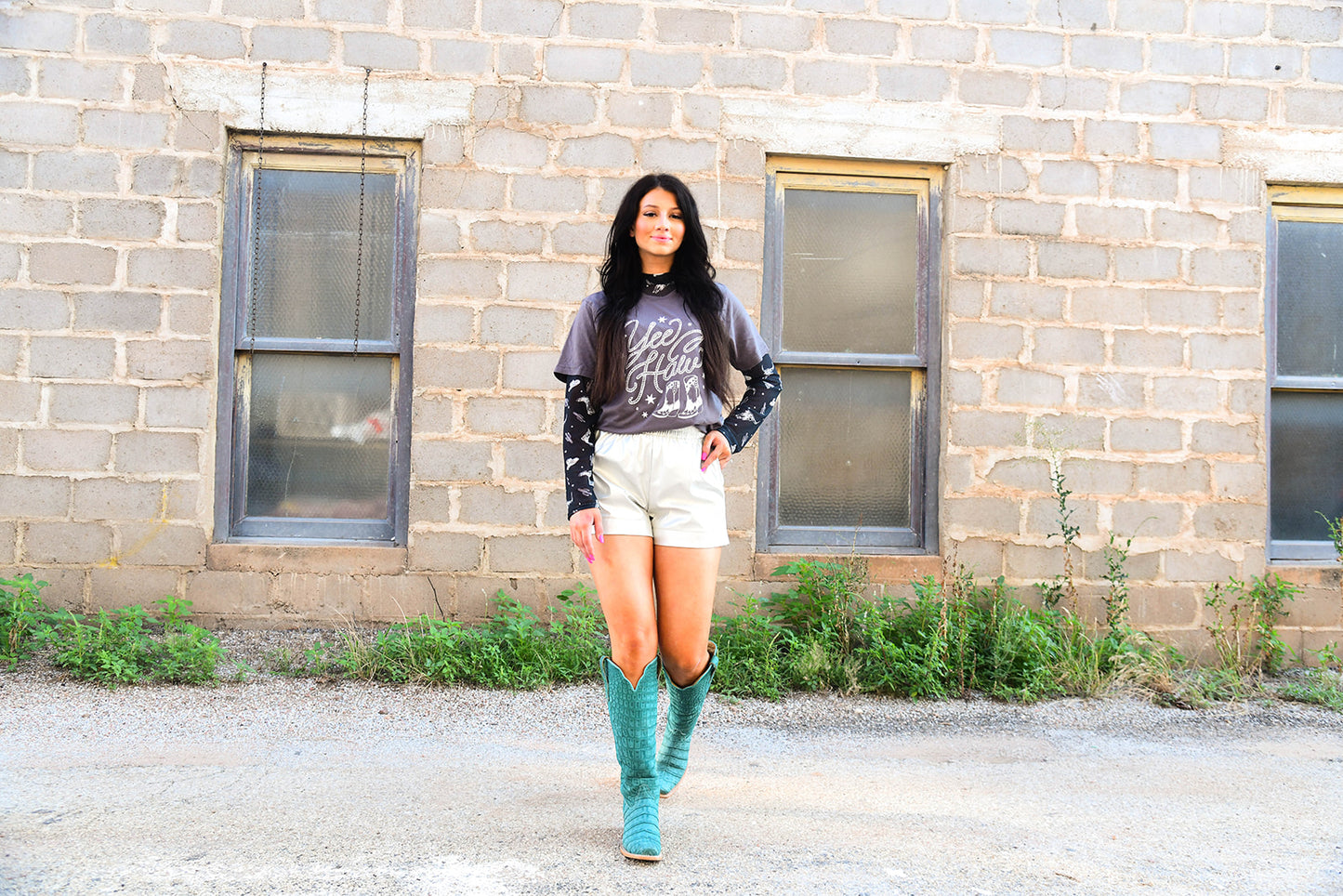 Yee haw graphic tee