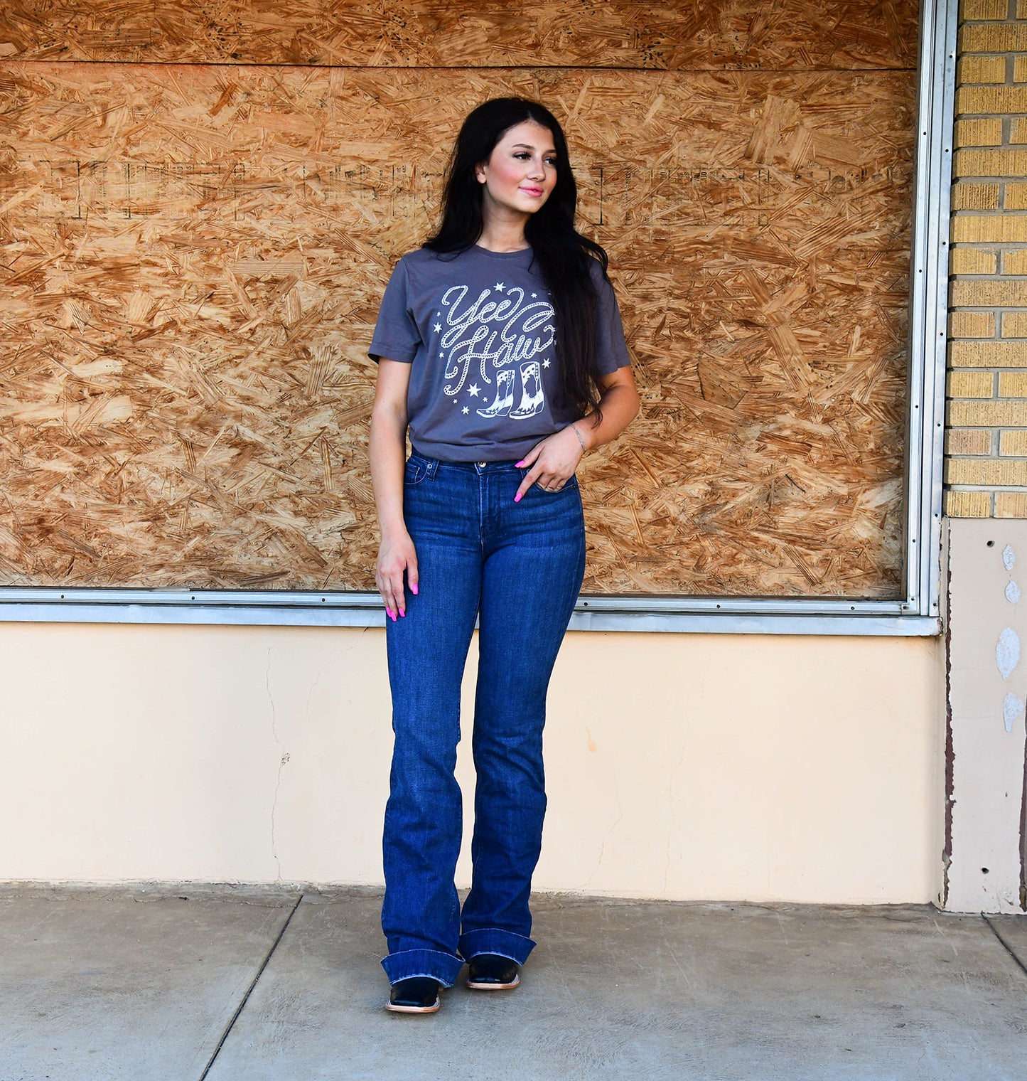 Yee haw graphic tee