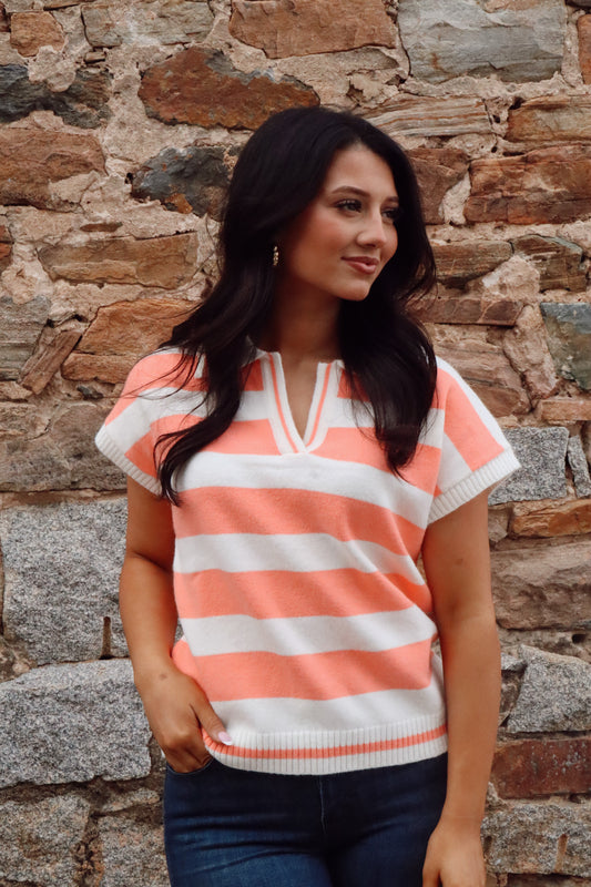 Stripe Light Sweater