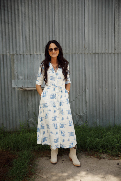Stetson Ladies Indigo Trail Dress