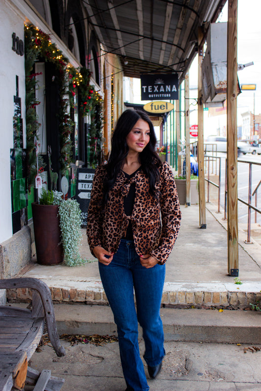 The Alley quilted blazer