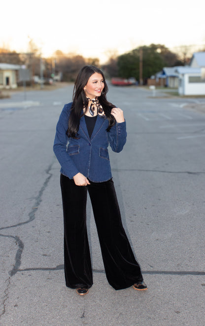 Denim Blazer