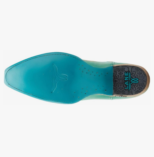 Lane Lexington Taos turquoise booties