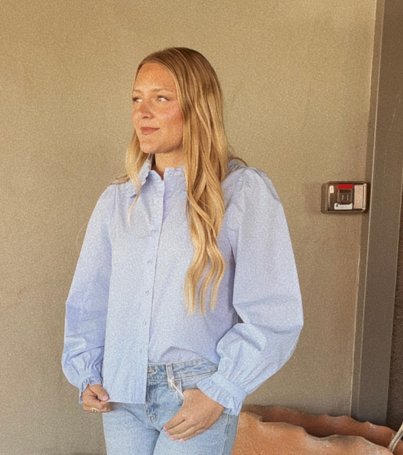 Women's Dainty Button Down