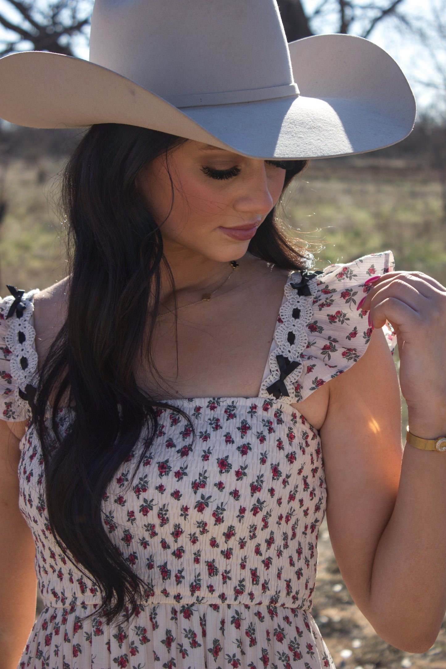 Dainty Floral Dress