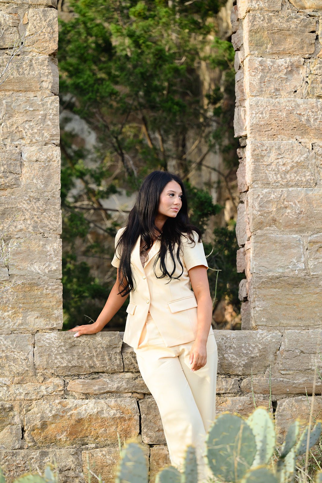 Spring time dress suit