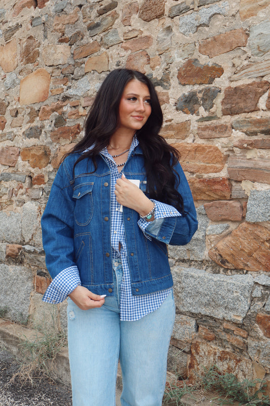 Ely Ladies Denim Jacket