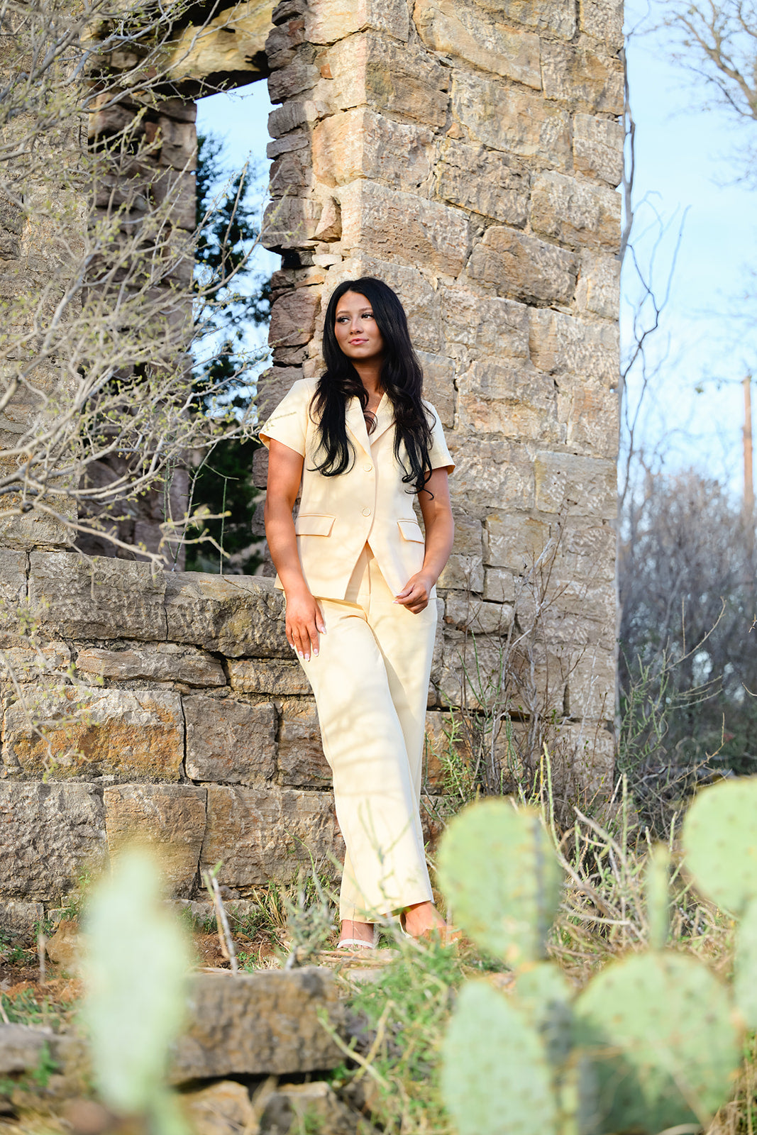 Spring time dress suit