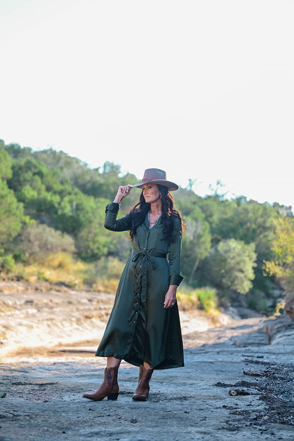 Stetson Satin Dress