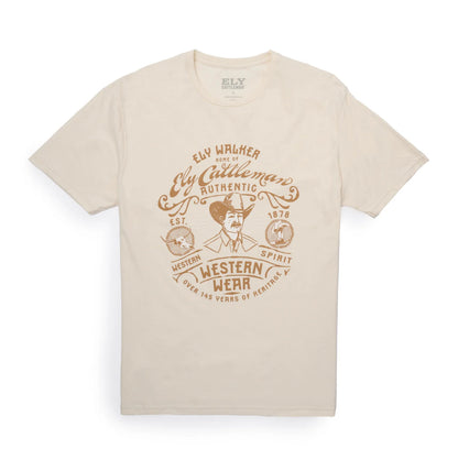 Ely Mustache Man T Shirt