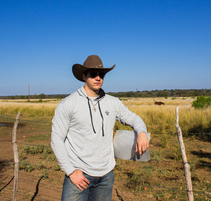 Cowboy Cool Gray hoodie