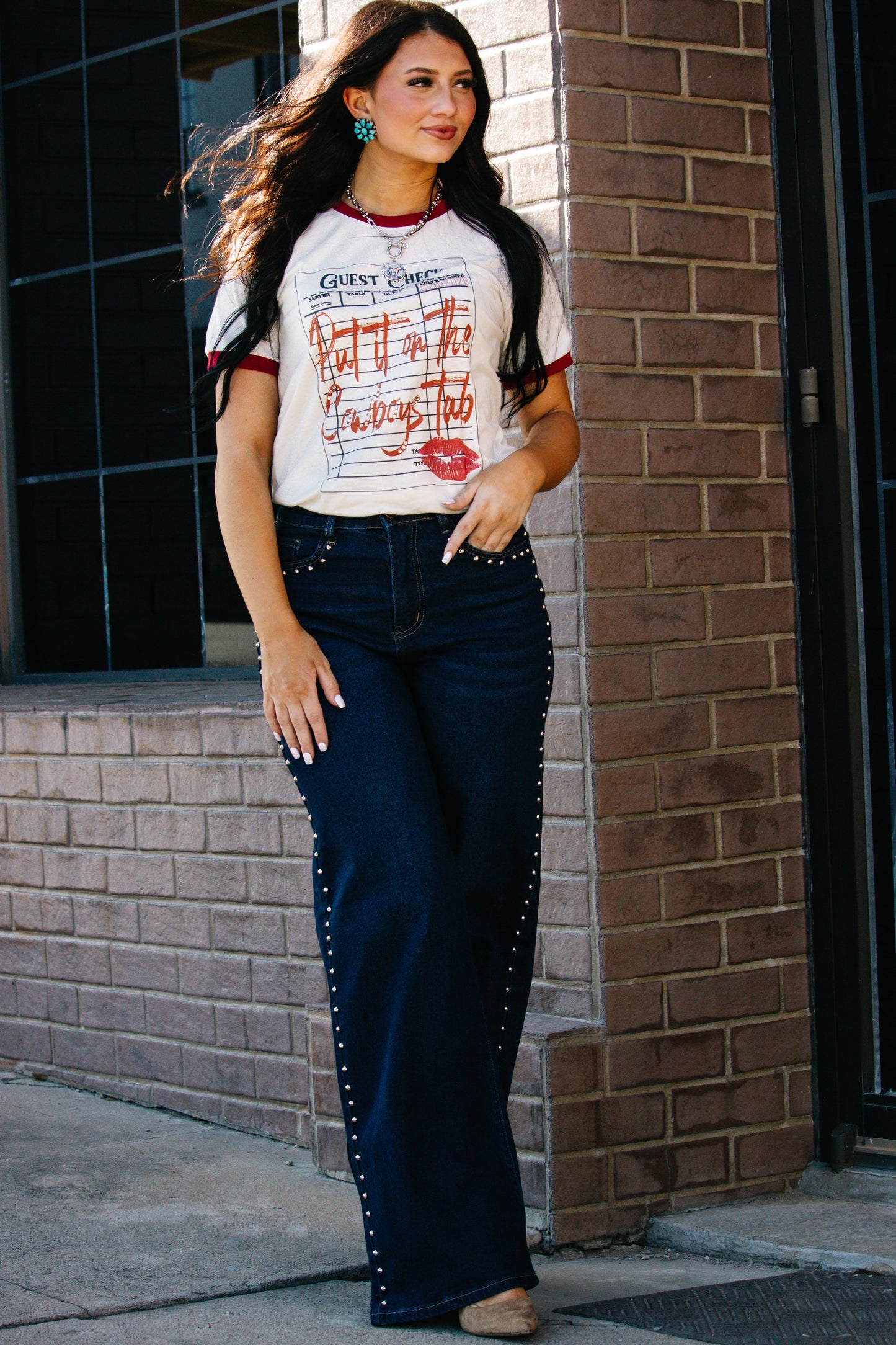 Cowboys tab Tee