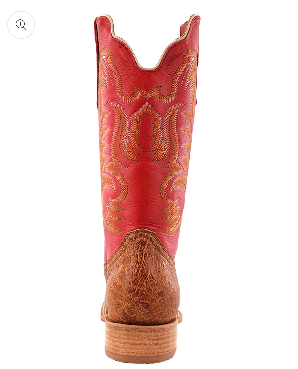 R. Watson smooth ostrich boots