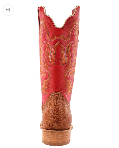 R. Watson smooth ostrich boots