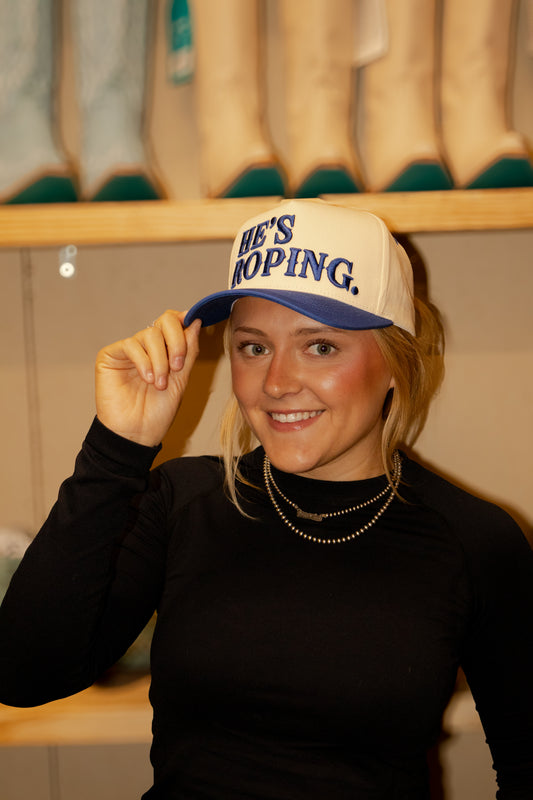 He's Roping Cap
