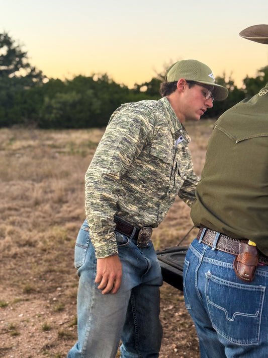 San Jac Outdoors Camo L/S