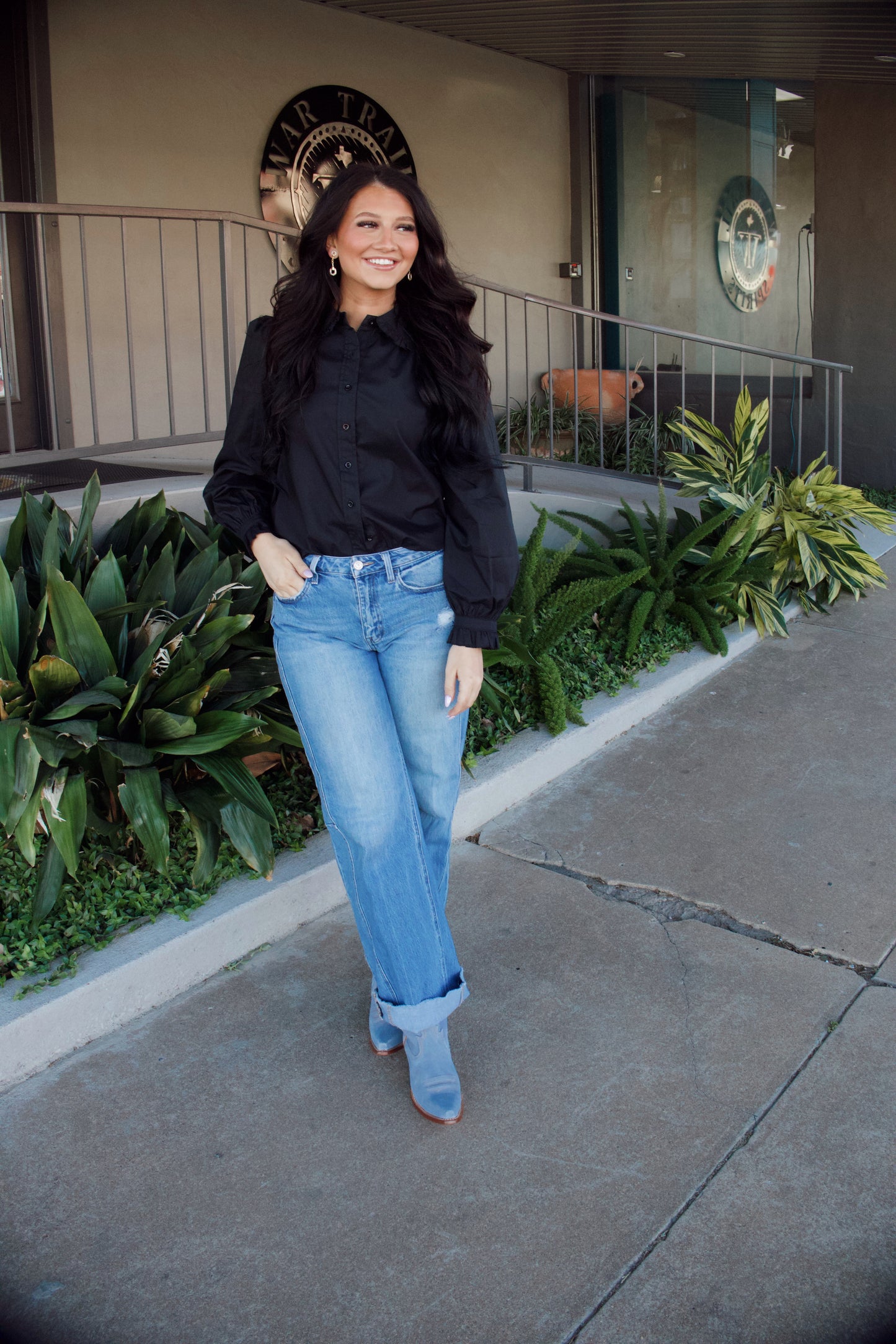 Women's Dainty Button Down