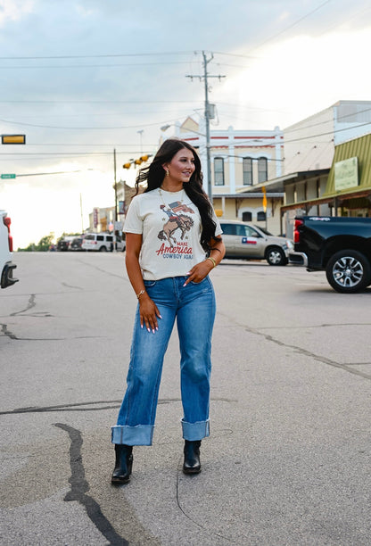Make America Cowboy Again tee
