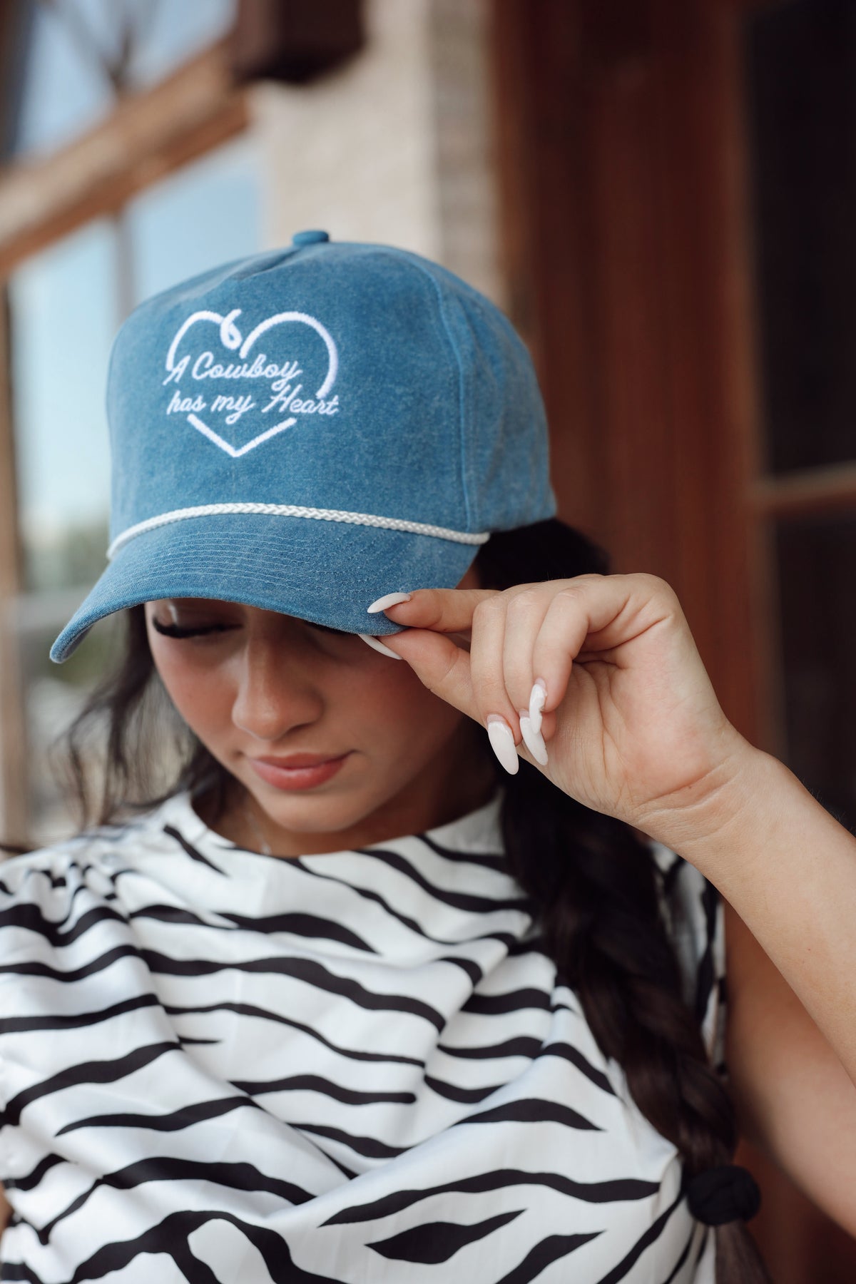Cowboy Has My heart hat