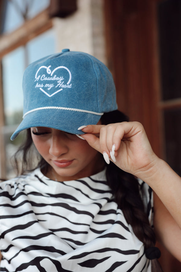 Cowboy Has My heart hat