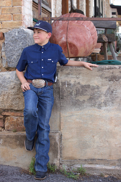 San Jac Youth S/S Performance Shirt