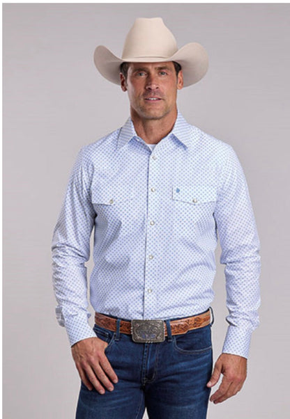 Silver Spur Print Stetson Long Sleeve
