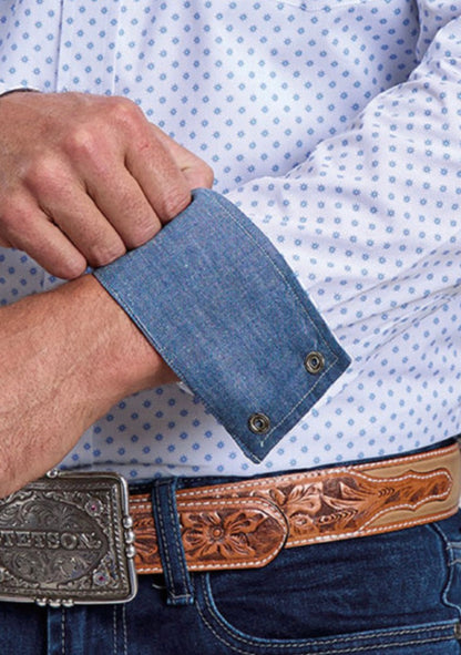 Silver Spur Print Stetson Long Sleeve