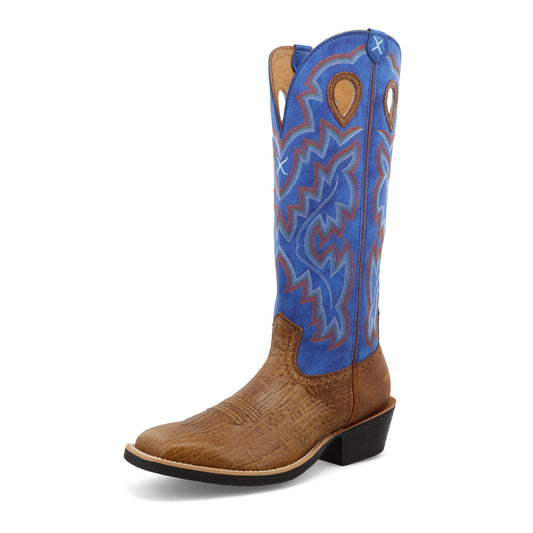 16" Buckaroo   Ginger & Electric Blue