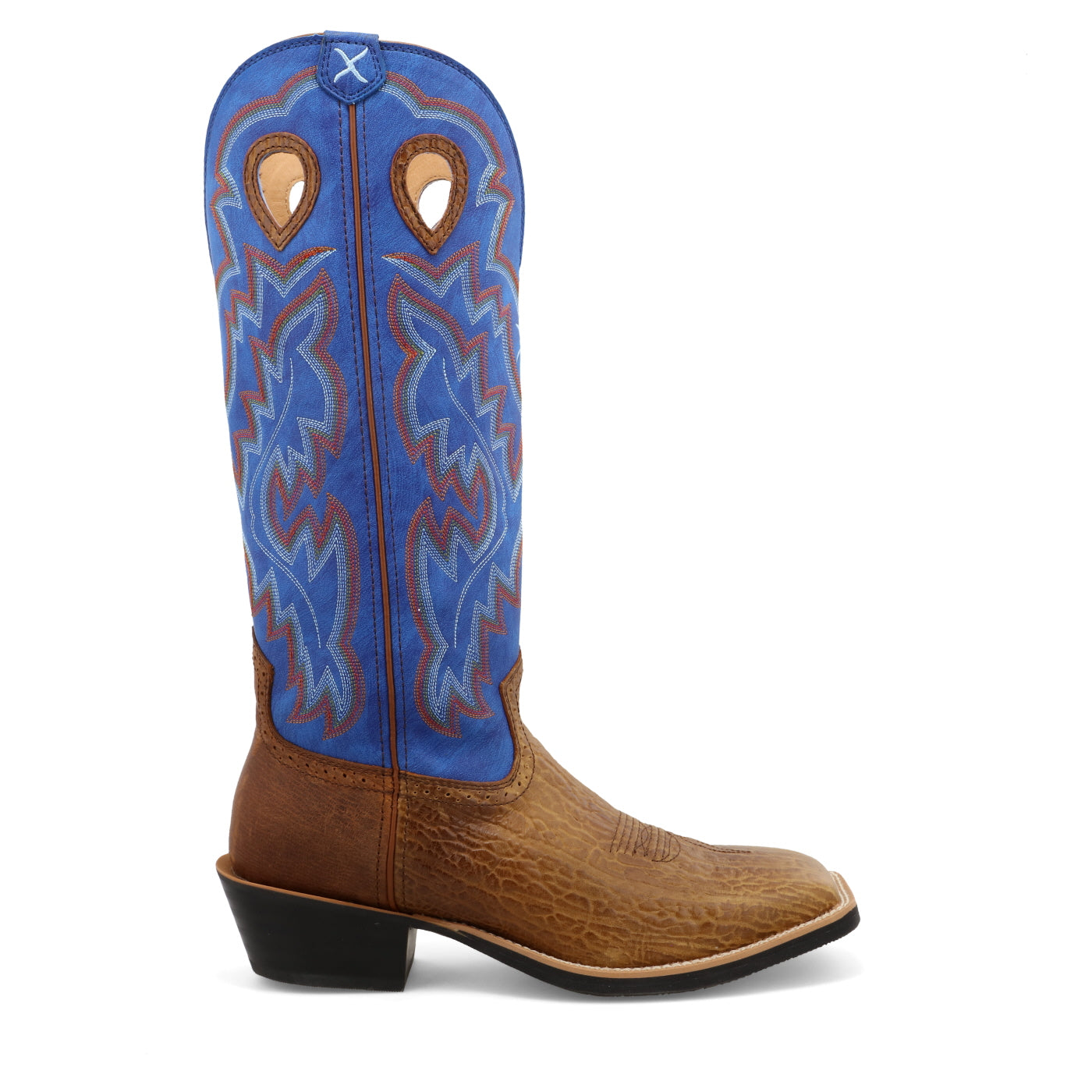 16" Buckaroo   Ginger & Electric Blue