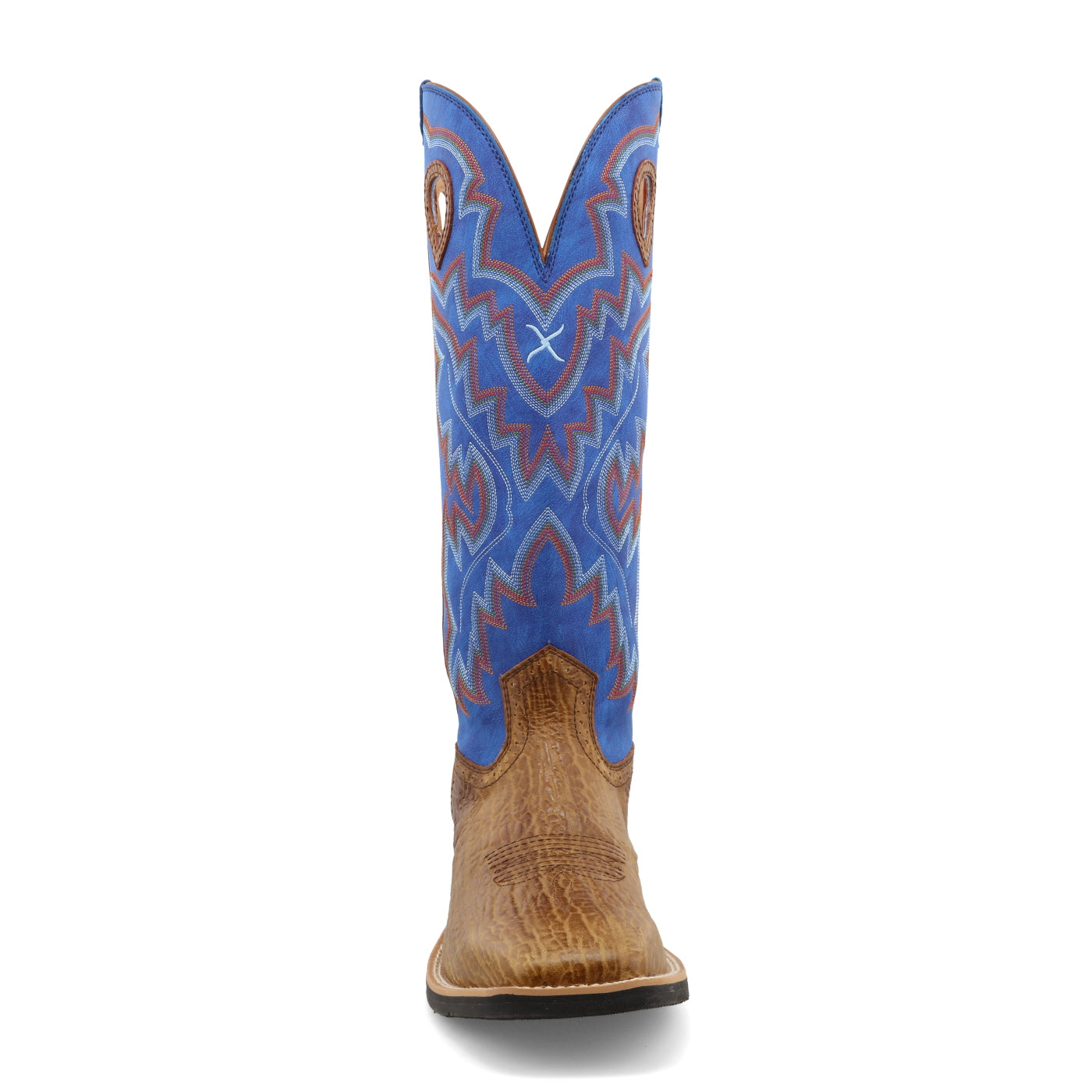 16" Buckaroo   Ginger & Electric Blue