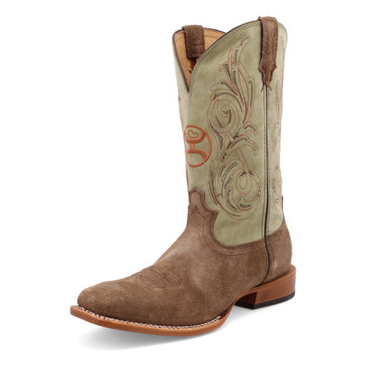 12" Hooey Boot - Chocolate & Key Lime