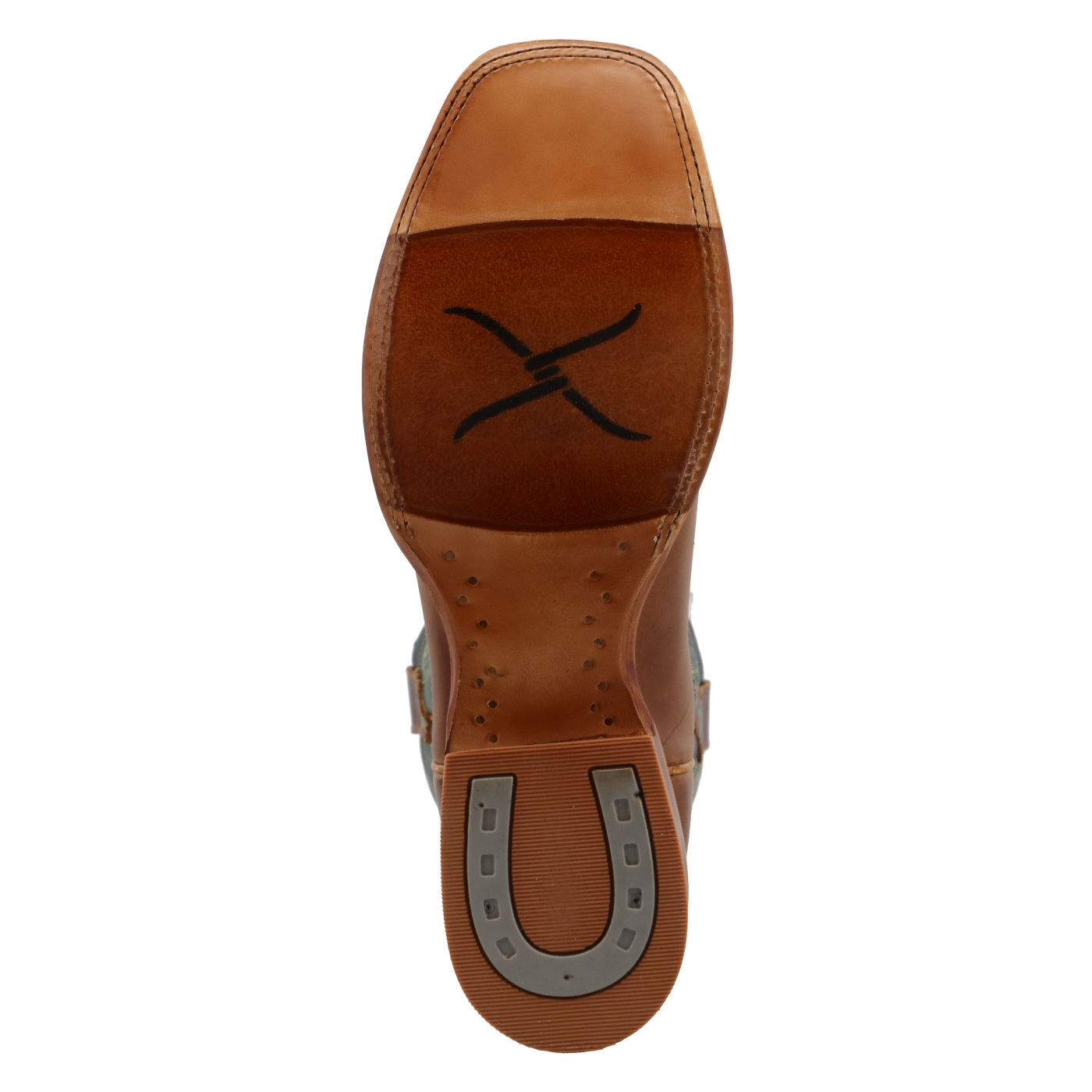 12" Rancher - Light Tan & Teal