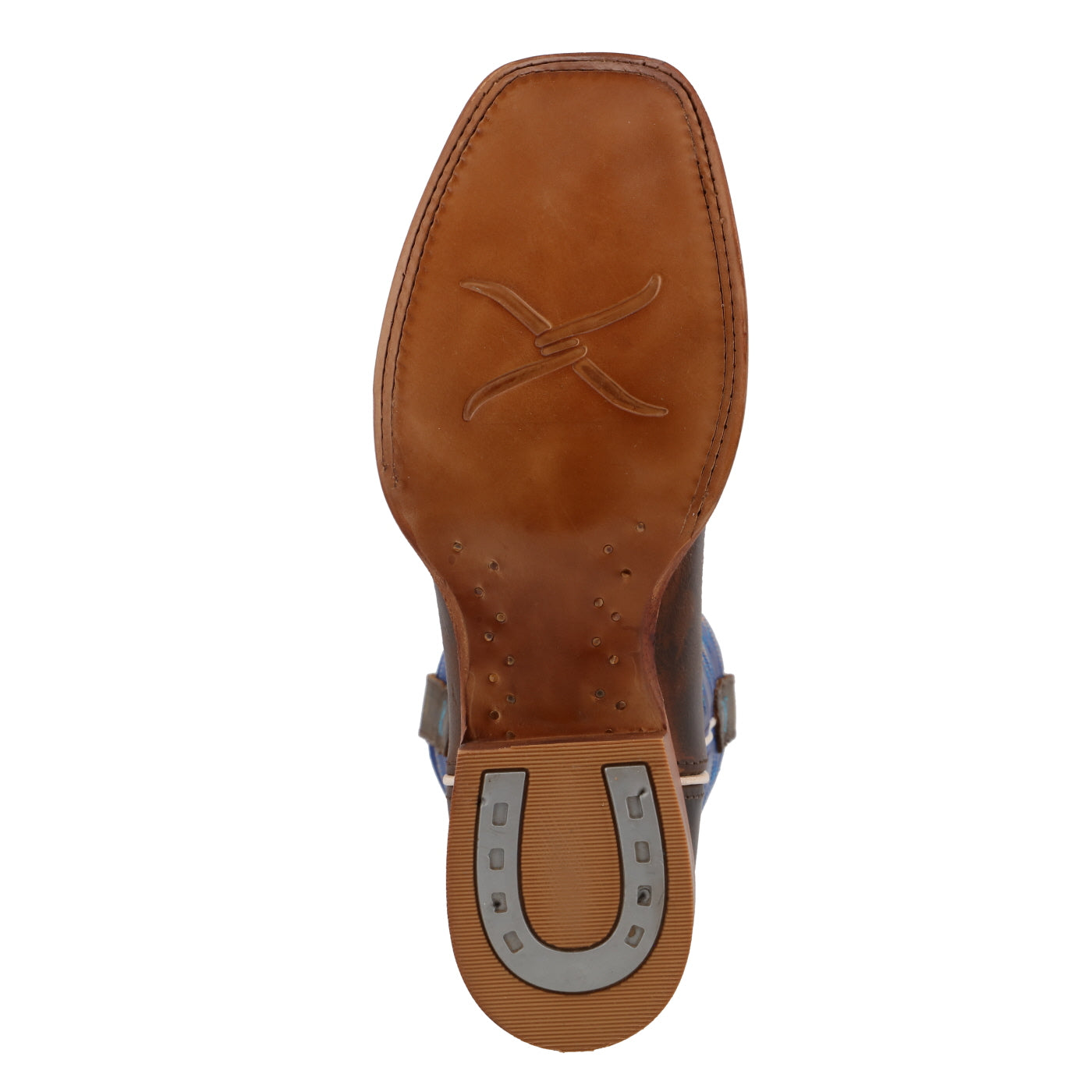12" Rancher - Dark Chocolate & Brilliant Blue