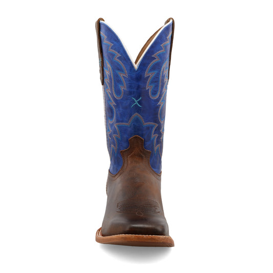 12" Rancher - Dark Chocolate & Brilliant Blue