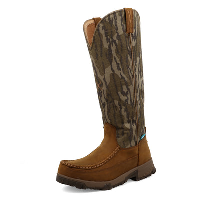 17" Snake Boot - Mossy Oak® Bottomland® Camo & Brown